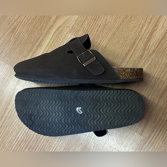 KIDMI Women's Suede
Leather Mules Cork Footed
Sandals Sz 42 US Women’s 8-8.5 - Picture 4 of 4